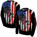 san diego state aztecs american pride black hoodie best selling