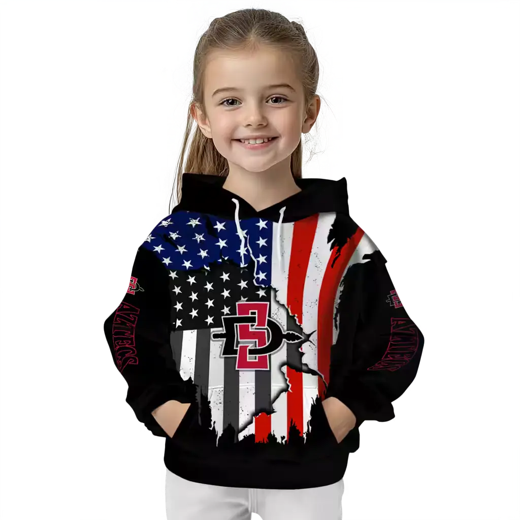 san diego state aztecs american pride black hoodie top rated san diego state aztecs american pride black hoodie top rated