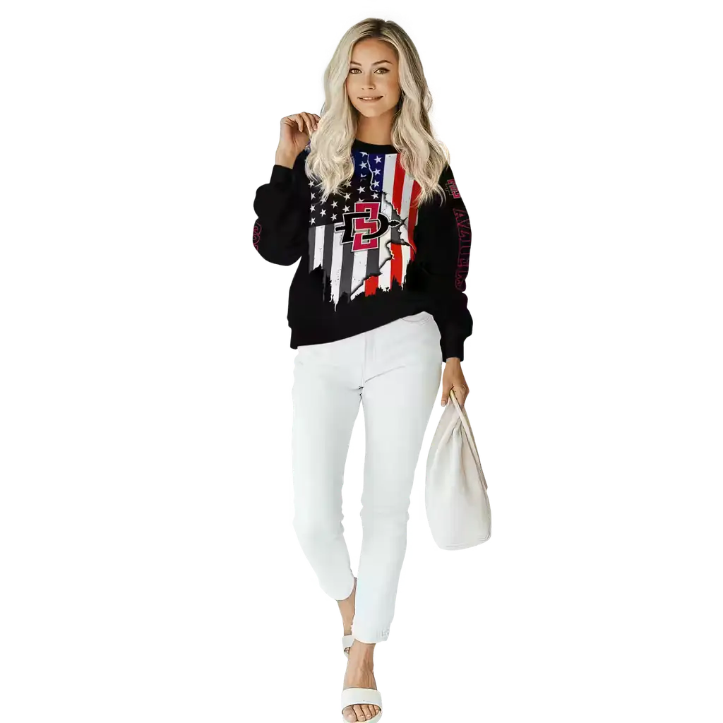 san diego state aztecs american pride black hoodie trendy san diego state aztecs american pride black hoodie trendy