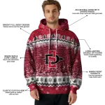 san diego state aztecs christmas trees red hoodie best selling