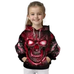 san diego state aztecs demonic skull red black hoodie best selling