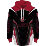san diego state aztecs futuristic pattern red black hoodie best selling