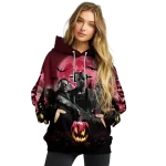 san diego state aztecs halloween vibes red black hoodie best selling