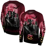 san diego state aztecs halloween vibes red black hoodie best selling
