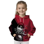 san diego state aztecs jack skellington red hoodie best selling