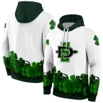 san diego state aztecs lucky motif white green hoodie best selling