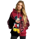 san diego state aztecs mickey mouse red black hoodie best selling