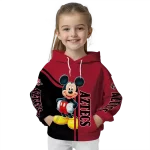 san diego state aztecs mickey mouse red black hoodie best selling