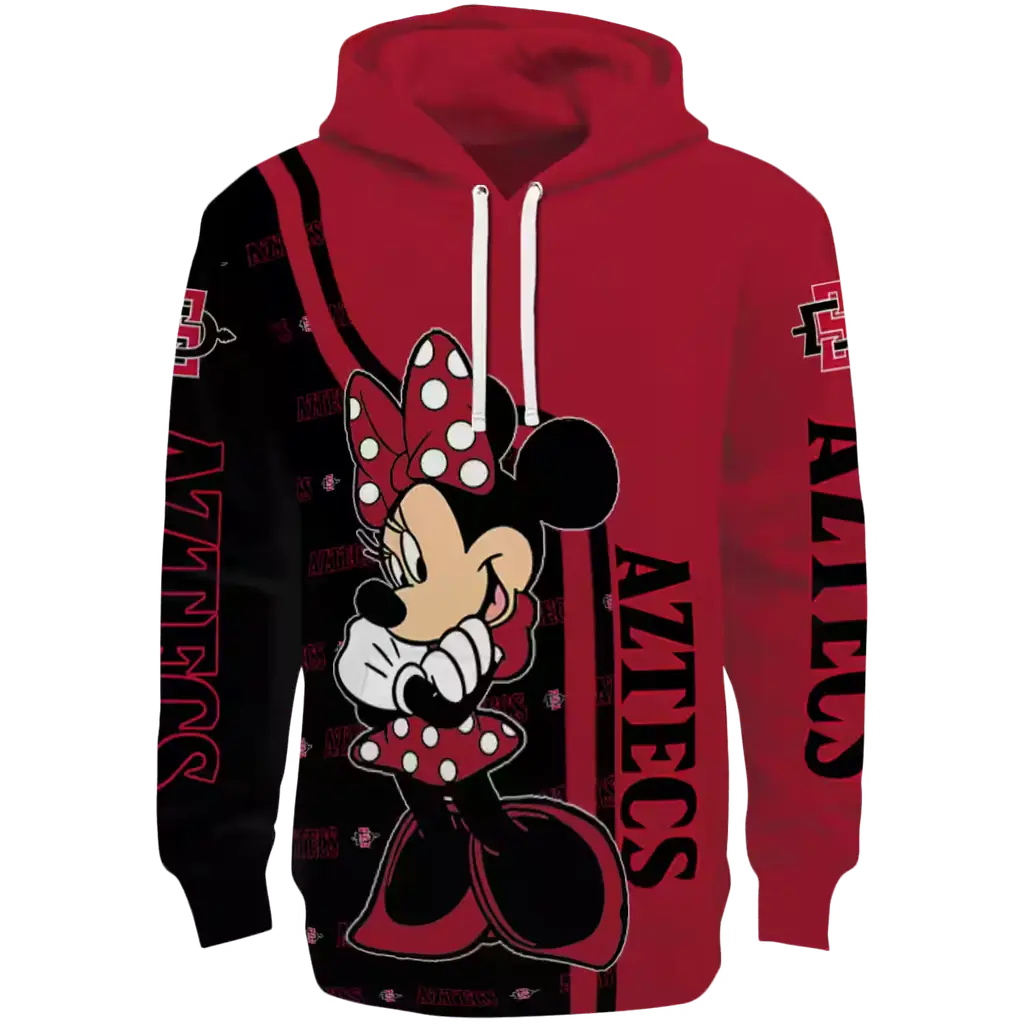 san diego state aztecs minnie mouse red hoodie best selling san diego state aztecs minnie mouse red hoodie best selling
