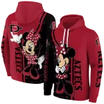 san diego state aztecs minnie mouse red hoodie best selling