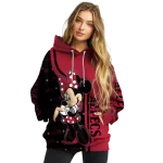 san diego state aztecs minnie mouse red hoodie best selling