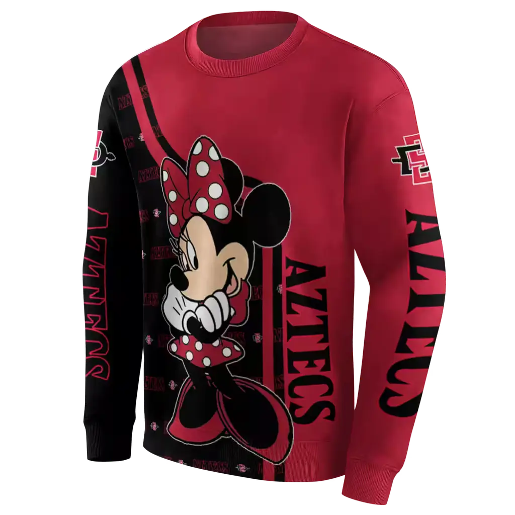 san diego state aztecs minnie mouse red hoodie new arrival san diego state aztecs minnie mouse red hoodie new arrival