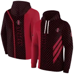 san diego state aztecs monogram pattern red hoodie best selling