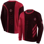 san diego state aztecs monogram pattern red hoodie best selling