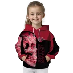 san diego state aztecs skull motif red black hoodie best selling