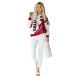 san diego state aztecs triangular pattern red white hoodie best selling