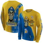 san jose state spartans achmed skull blue hoodie best selling