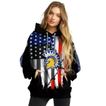 san jose state spartans american pride black hoodie best selling