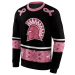 san jose state spartans awareness ribbon black pink hoodie best selling