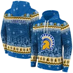 san jose state spartans christmas trees blue hoodie best selling