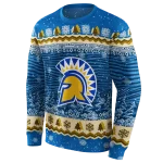 san jose state spartans christmas trees blue hoodie best selling