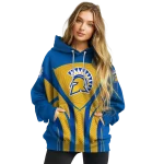 san jose state spartans concentric lines blue black hoodie best selling
