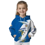 san jose state spartans dynamic slash blue white hoodie best selling