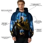 san jose state spartans halloween vibes blue black hoodie best selling