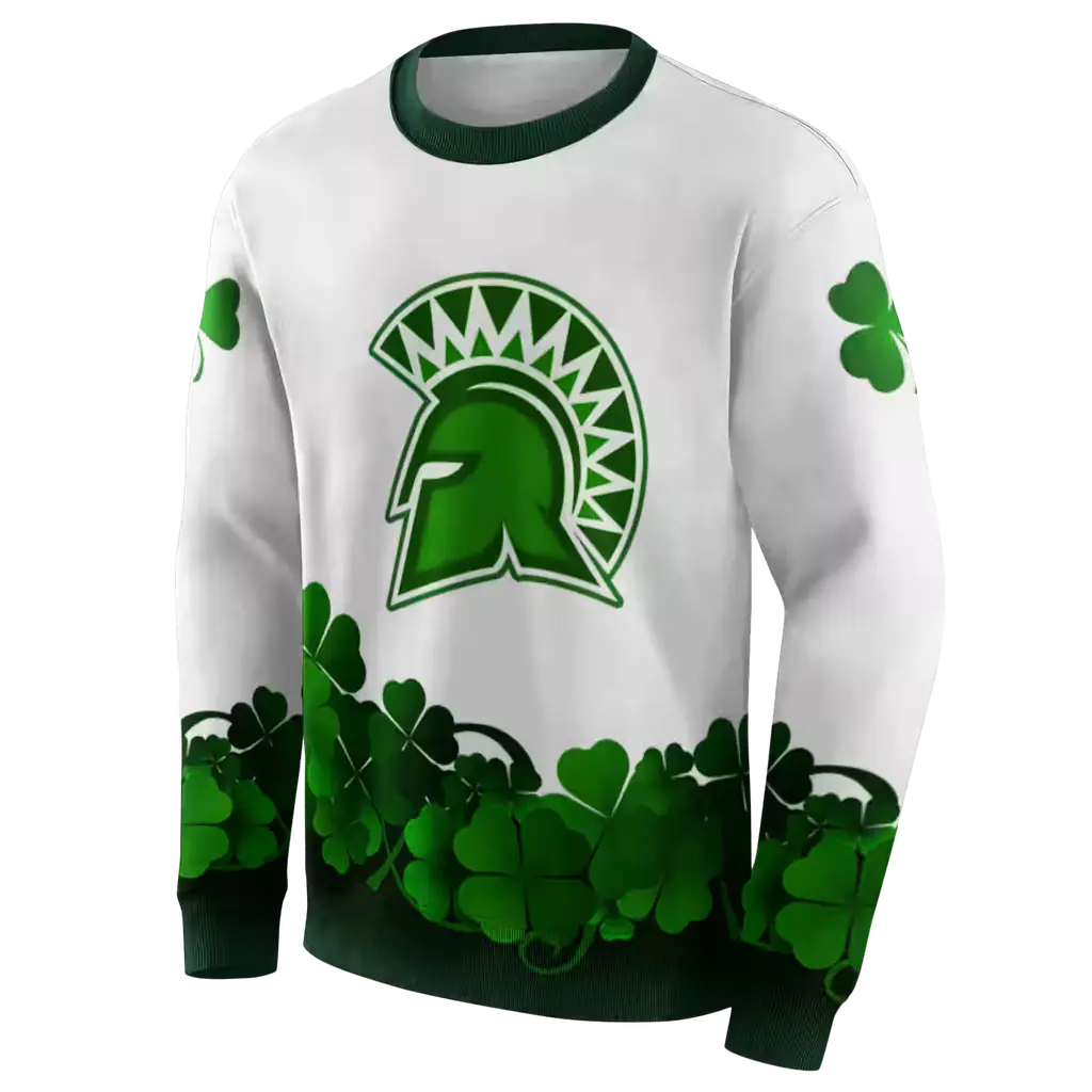 san jose state spartans lucky motif white green hoodie new arrival san jose state spartans lucky motif white green hoodie new arrival