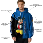 san jose state spartans mickey mouse blue black hoodie best selling