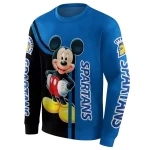 san jose state spartans mickey mouse blue black hoodie best selling