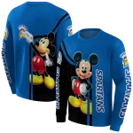 san jose state spartans mickey mouse blue black hoodie best selling