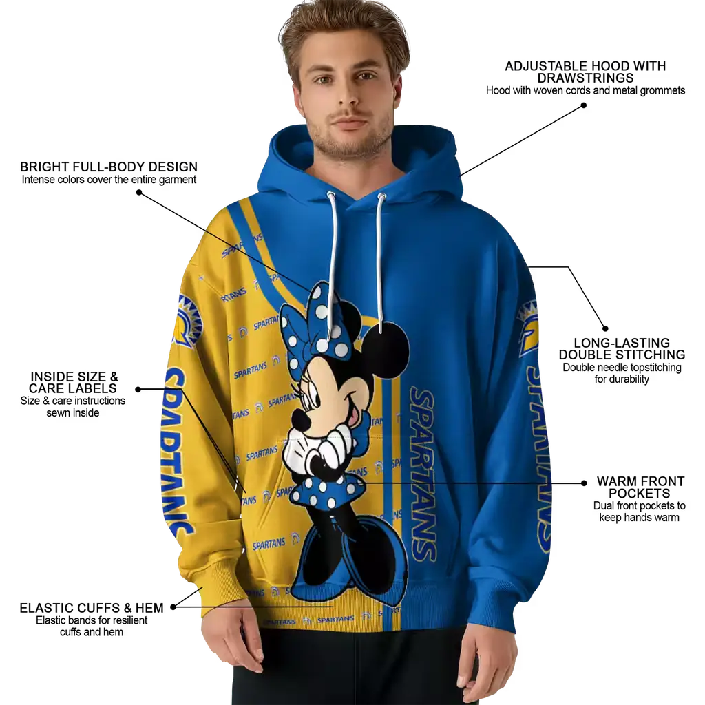 san jose state spartans minnie mouse blue hoodie latest model san jose state spartans minnie mouse blue hoodie latest model