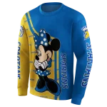 san jose state spartans minnie mouse blue hoodie best selling