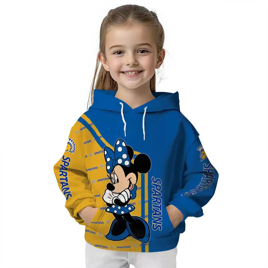 san jose state spartans minnie mouse blue hoodie top rated san jose state spartans minnie mouse blue hoodie top rated