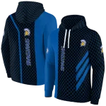 san jose state spartans monogram pattern blue hoodie best selling