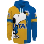 san jose state spartans playful snoopy blue hoodie best selling