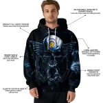 san jose state spartans skull artwork blue black hoodie best selling