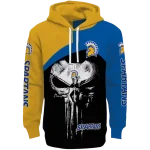 san jose state spartans skull punisher gold black hoodie best selling