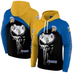 san jose state spartans skull punisher gold black hoodie best selling