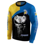 san jose state spartans skull punisher gold black hoodie best selling