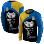 san jose state spartans skull punisher gold black hoodie best selling