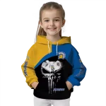 san jose state spartans skull punisher gold black hoodie best selling