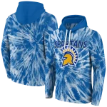 san jose state spartans tie dye pattern blue hoodie best selling