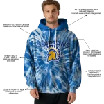 san jose state spartans tie dye pattern blue hoodie best selling