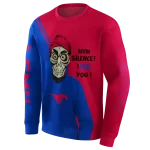 smu mustangs achmed skull blue hoodie best selling