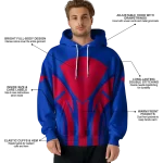 smu mustangs concentric lines blue black hoodie best selling