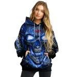 smu mustangs demonic skull blue black hoodie best selling