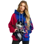 smu mustangs jack skellington blue hoodie best selling