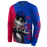 smu mustangs jack skellington blue hoodie best selling